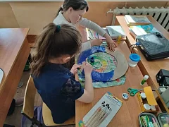 Всероссийская акция «Путь в космос», посвящённая Дню космонавтики, прошла в школе села Милорадовка