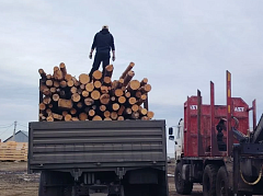 Волонтеры «За наших Краснопартизанский район» отправили на СВО крупногабаритные стройматериалы