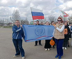 Жители  поселка Горный сделали 10 тысяч шагов к здоровью 